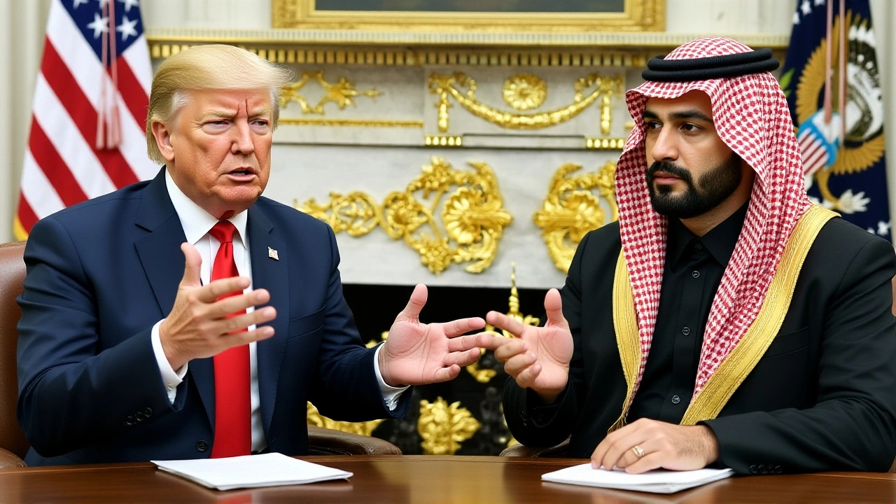 Trump Hosts Saudi Crown Prince Amid Human Rights Outcry and Trump Organization Dealings